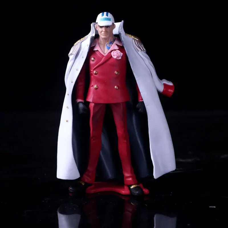 

Action One Piece Marine Admirals Aokiji Kuzan Sakazuki Akainu Borsalino Kizaru 13 Cm Figure Model Toys For Children Collectibles