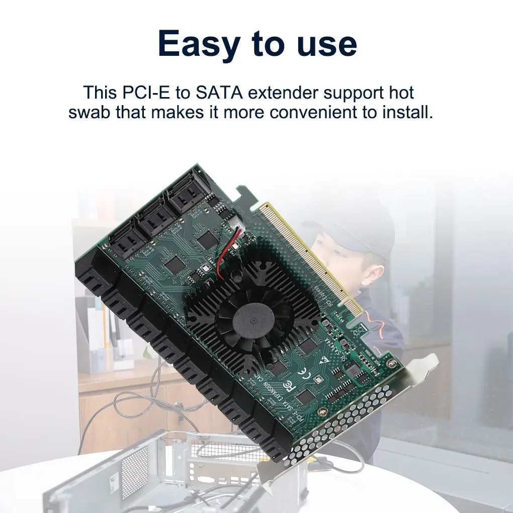 

Плата расширения PCI-E PCI-Express к SATA 3.0