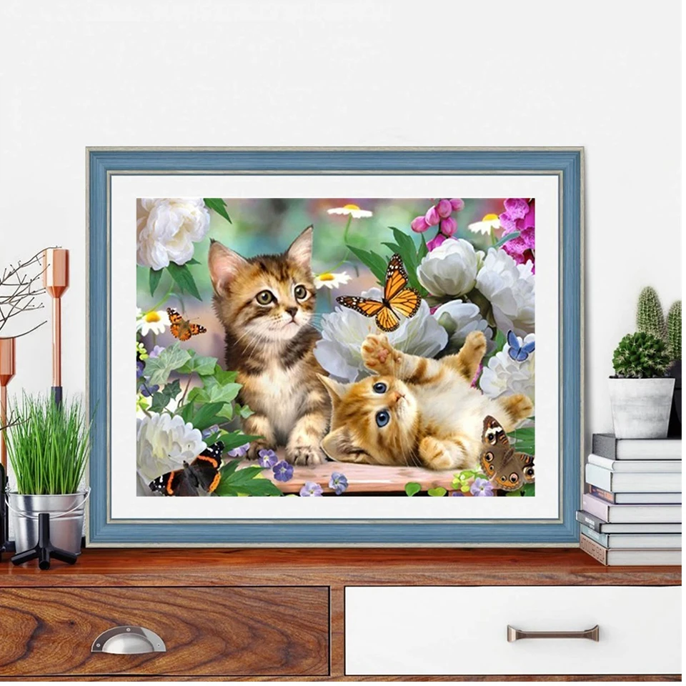 AZQSD 5D DIY Daimond картина мозаика животное полное квадратное сверло Алмазная вышивка