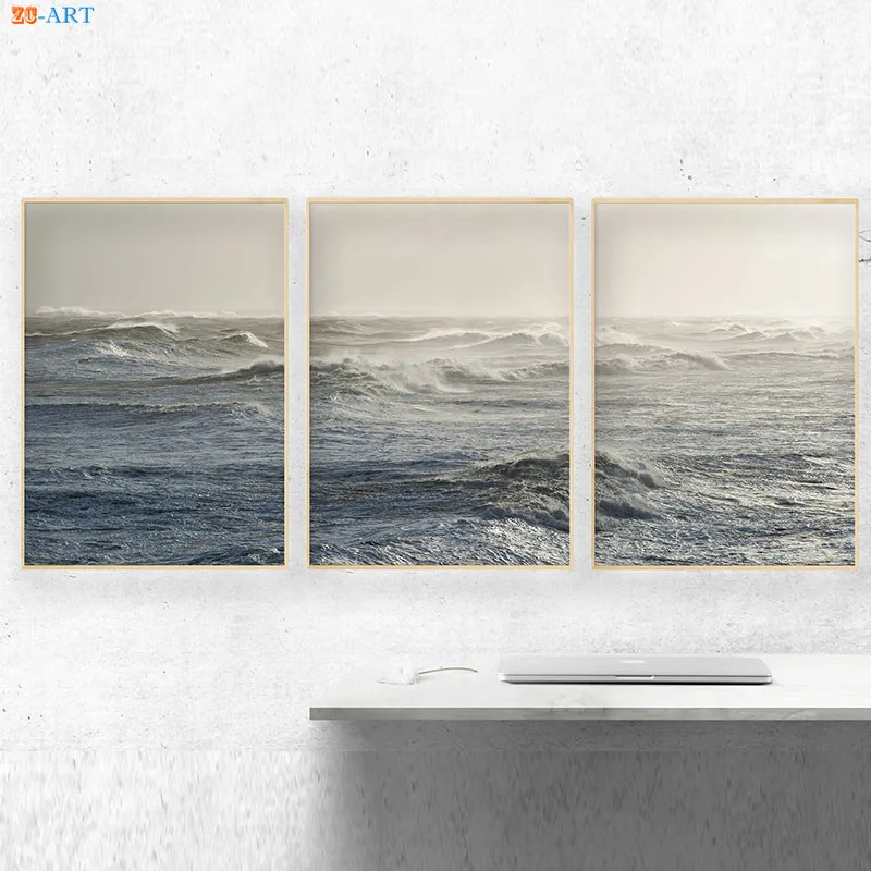 Океан плакат волны Пляжная стена фотообои Австралия БЕРЕГОВОЕ искусство