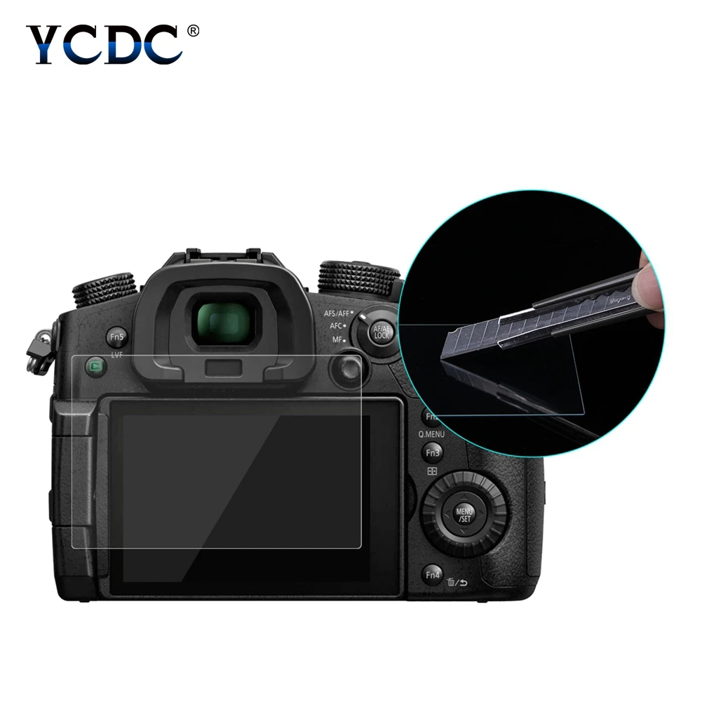 HD прозрачное стекло ЖК экран Защитная пленка для камеры Panasonic DMC LX100/GH5 Закаленное