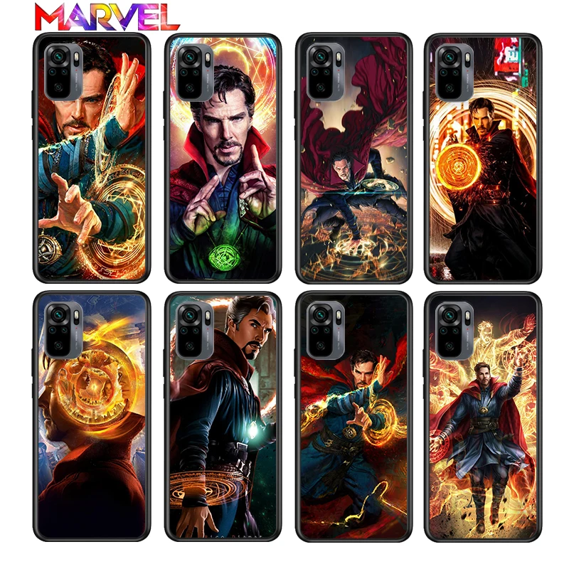 

Doctor Strange Marvel hero for Xiaomi Redmi Note 10 10S 9 9T 9S 9Pro Max 8T 8Pro 8 7 6 5 Pro 5A 4X 4 Soft Black Phone Case