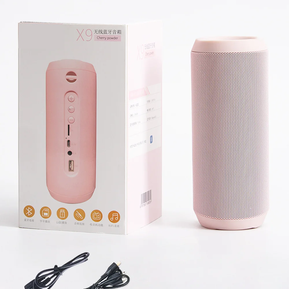 

Ydong X9 wireless Bluetooth speaker high volume outdoor subwoofer high quality mini audio card