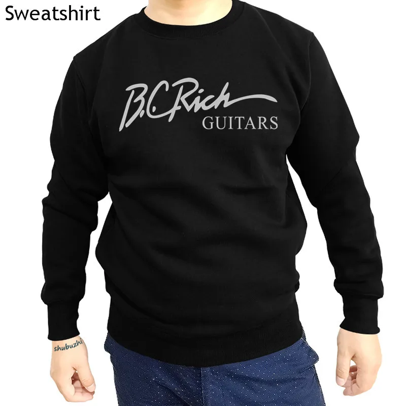 

BC RICH GUITARS Black hoodies Free Shipping 100% Cotton S-3XL Cotton long Sleeve autumn hoody New shubuzhi sbz1373