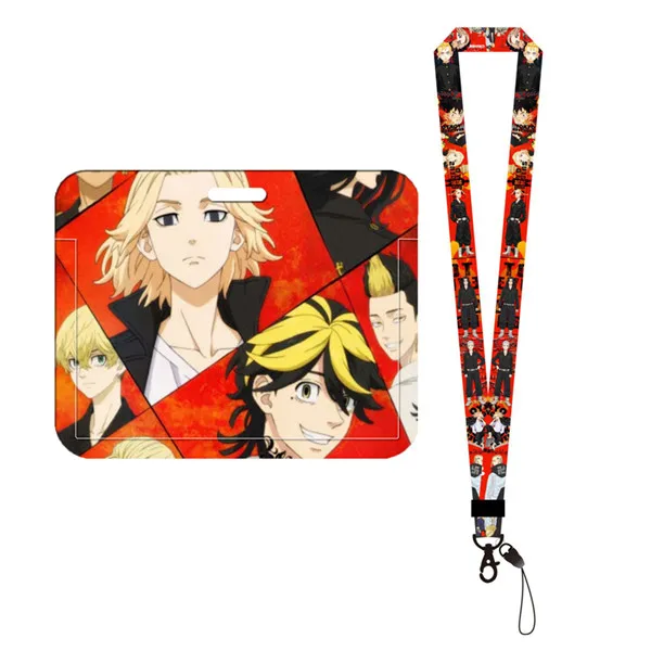 CARTOON ID Credit Bank Card Holder Students Bus Case Hand Rope Visit Door Identity Badge Cards Cover FOR Women Men Pendants | Багаж и