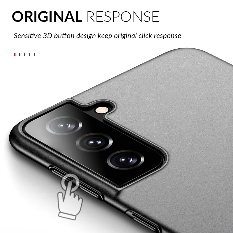 Тонкий чехол для телефона Samsung Galaxy S22 Ultra S21 Plus S20 FE S10 S9 A32 A72 A51 A71 A21S A31 A41 A52 A70 Note 20 PC
