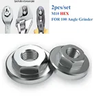 2 шт., Набор шестигранных гаек M10 для болгарки