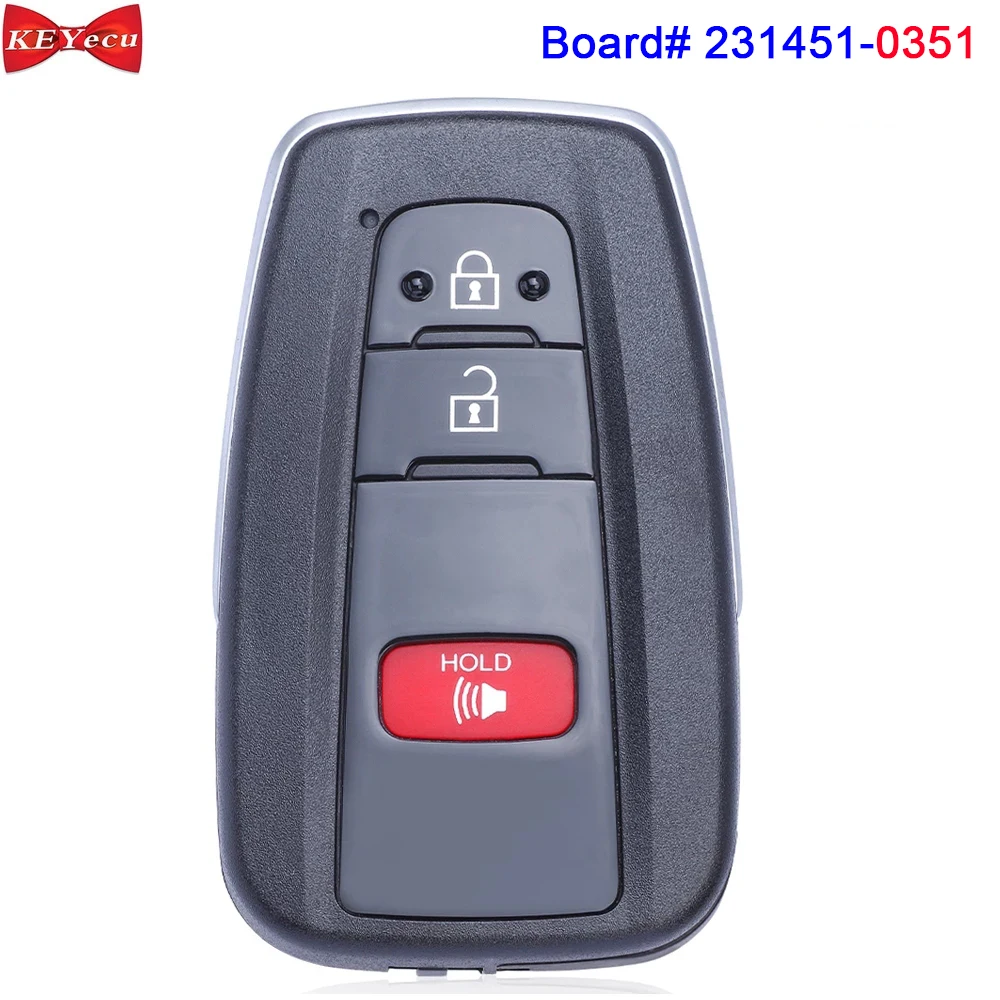 KEYECU для Toyota Prius 2016 2017 2018 2019 2020 2021 умный БЕСКЛЮЧЕВОЙ пульт дистанционного