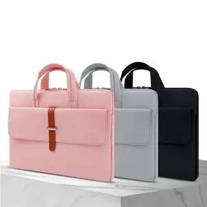 laptop bag carrying sleeve case 13 14 15 15 6 inch notebook bag briefcase for macbook acer asus hp lenovo dell business handbag free global shipping