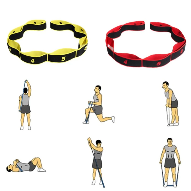 Высококачественный эластичный пояс для танцев тянущийся ремешок упражнений