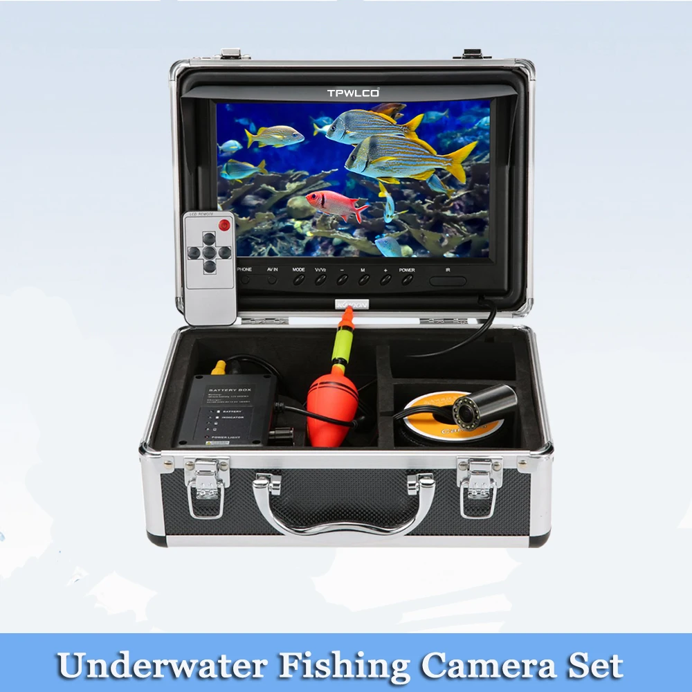 Подводная камера для подледной рыбалки с кабелем 15 м набор поиска рыбы цветной TFT