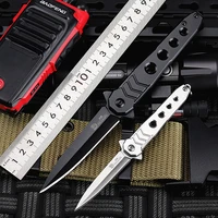 2021 new free shipping outdoor fixed tactical combat folding knife self defense wilderness survival camping small hunding knives