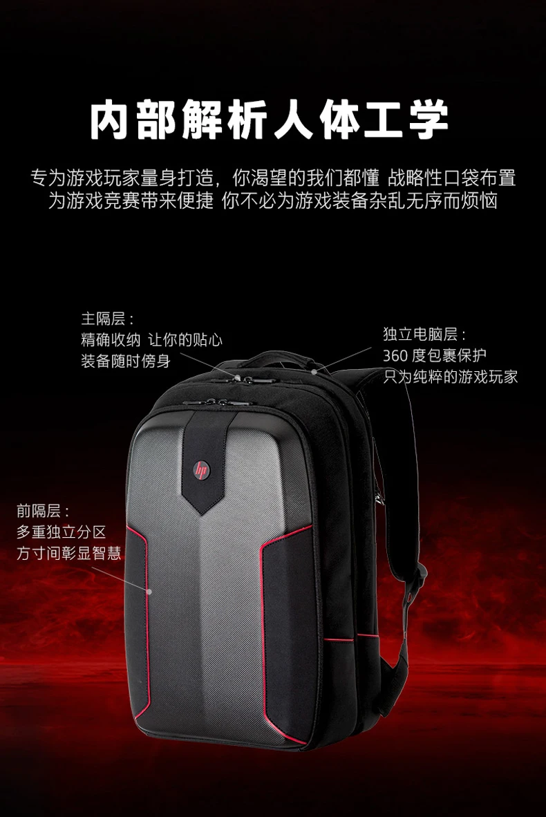 Новейший лучший 1:1 рюкзак для ноутбука подходит для hp ОСА 17,3 дюймов смарт-чехол для hp 15,6 дюймов защитная сумка