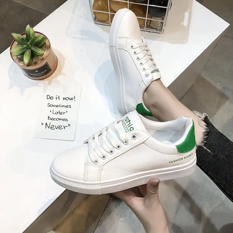Женская Повседневная обувь 2020 г. Новая женская спортивная модная дышащая белая
