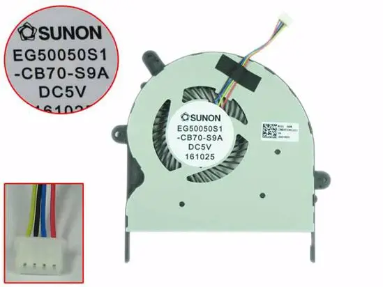 

SUNON EG50050S1-CB70-S9A 16A-0055 DC 5V 4-проводной вентилятор охлаждения для сервера ноутбука