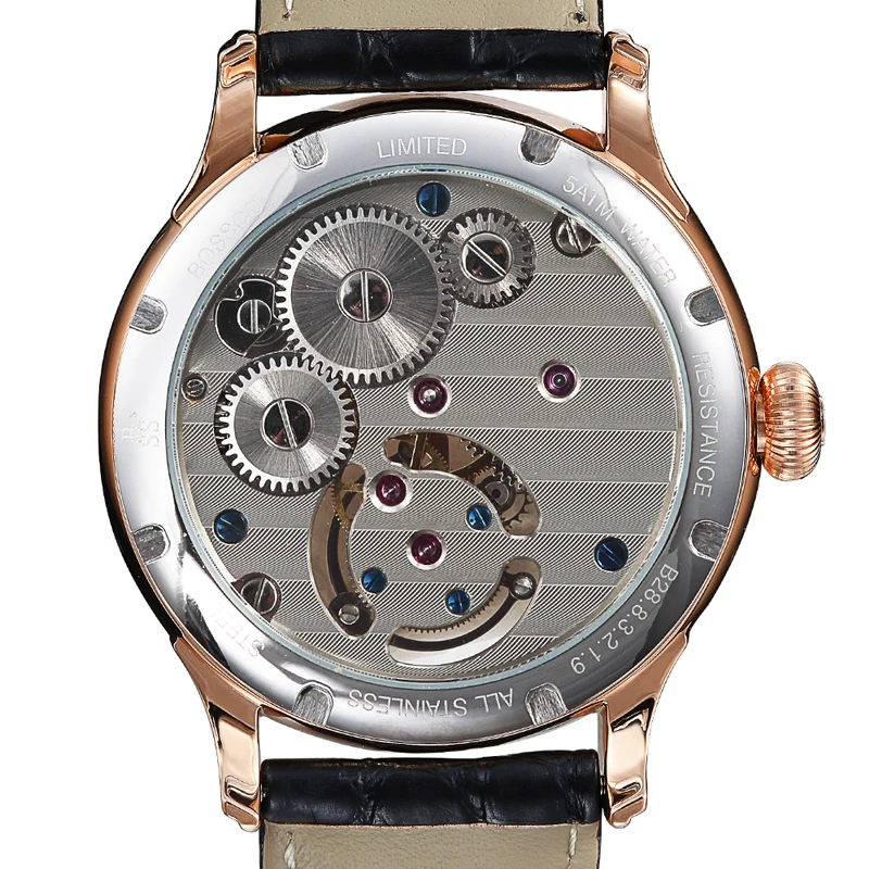 BOSS Германия часы для мужчин люксовый бренд Ограниченная серия автоматический