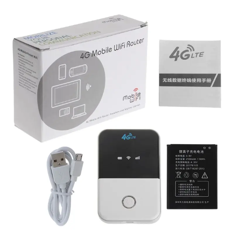 

4G Wi-fi роутер мини-роутер сетевой адаптер Беспроводной Карманный Wi-fi Мобильная точка доступа автомобильный Wi-fi роутер со слотом для Sim-карты д...