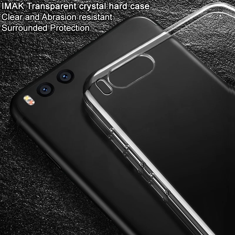 IMAK Прозрачный чехол Прочный ПК Жесткий Чехол для Xiaomi mi CC9 CC9E 9 8 SE Pro исследовать
