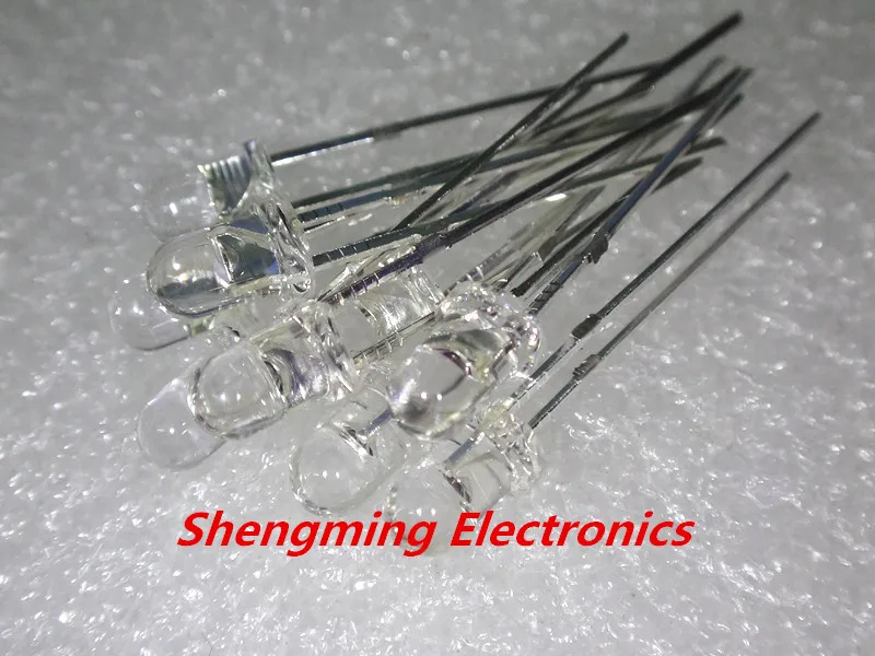 100 шт. F3 3 мм красный круглый суперъяркий светодиодный светильник | Электронные