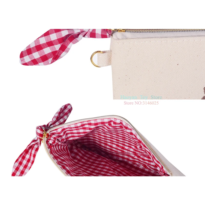 Многофункциональная женская сумка кошелек из натурального хлопка с