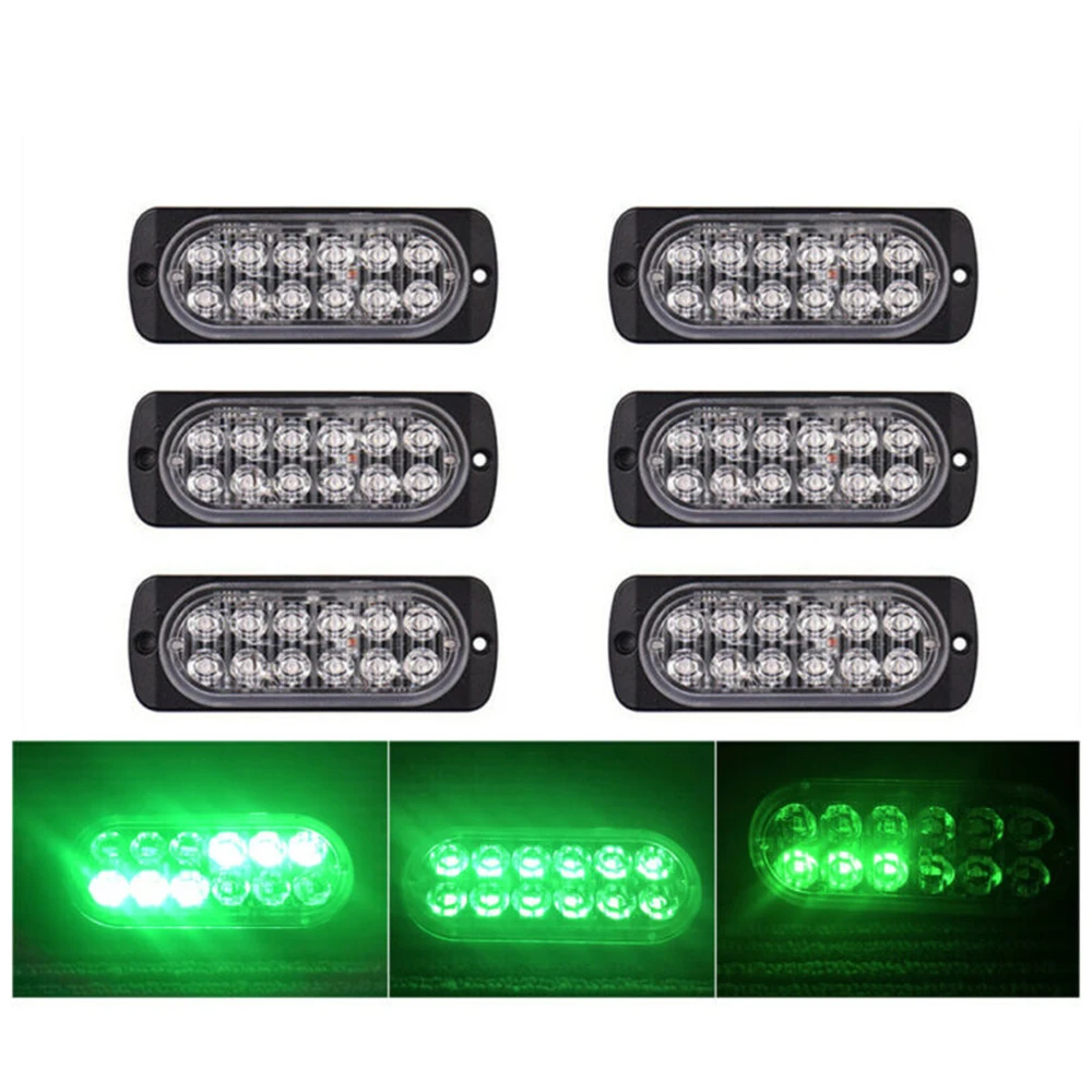 

Strobe Strobe Light Warning Beacon Flash Hazard Truck 12LED 333 mA 36W 6x