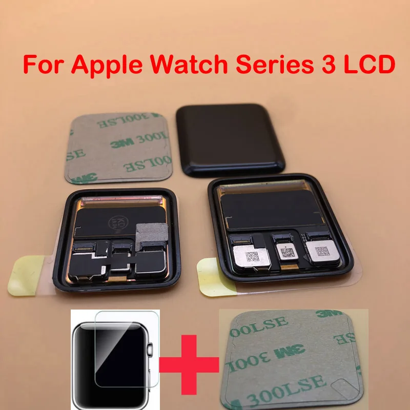 ЖК дисплей для Apple Watch Series 3 сменный сенсорный экран с дигитайзером версия GPS