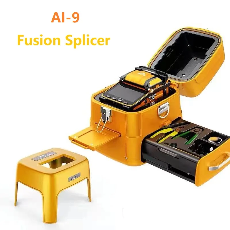 DHL Signalfire AI-9 FTTH Fiber Optic Welding Splicing Machine Optical Fusion Splicer