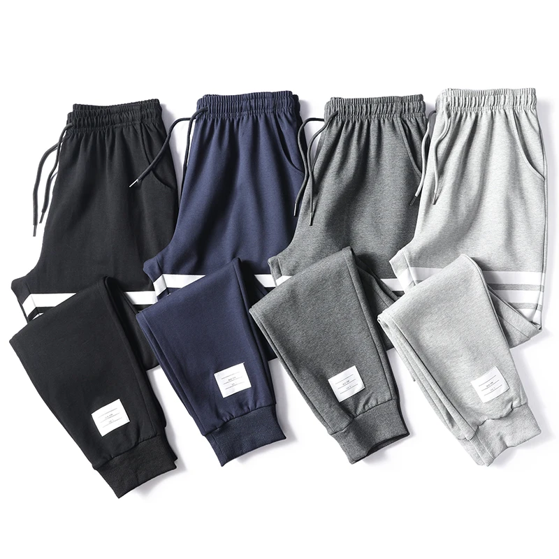 

2021 Autumn New Men's Casual Sweatpants Solid High Street Trousers Men Joggers Oversize Brand High Quality Men's Pants 4XL