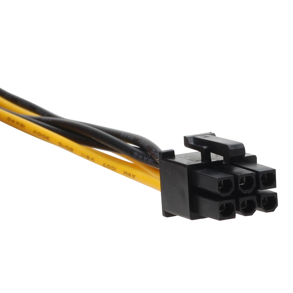 Кабель питания для видеокарты 6 контактов на PCI-E 20 см | Компьютеры и офис