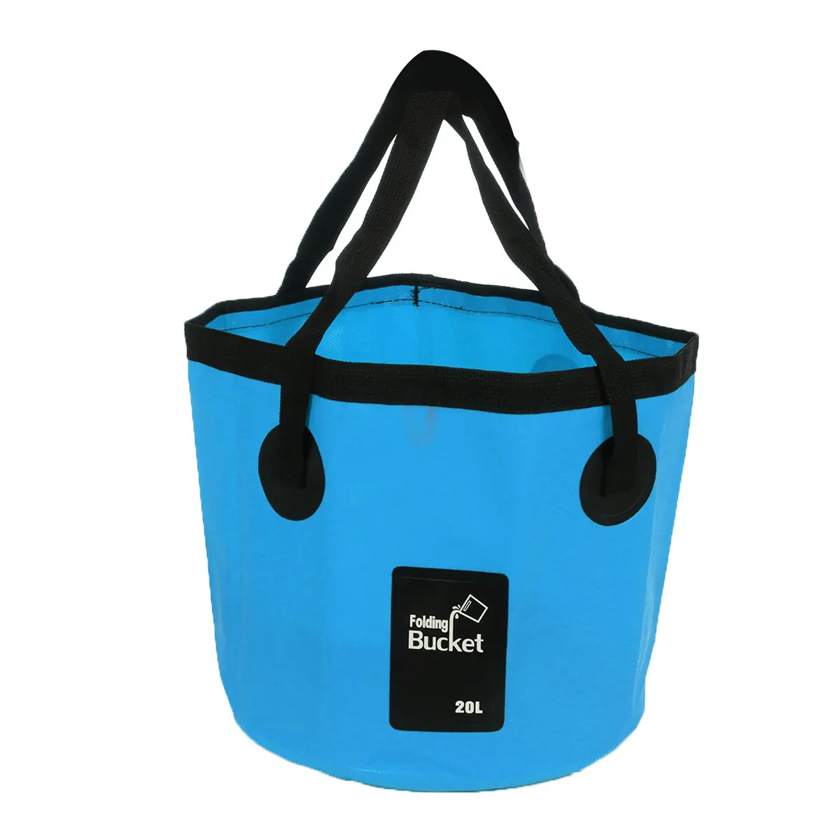 Дешево Походный душ 20 л, складная сумка-ведро, мощный электрический насос высокого давления, мойка, портативная автомобильная мойка, уличный кемпи...