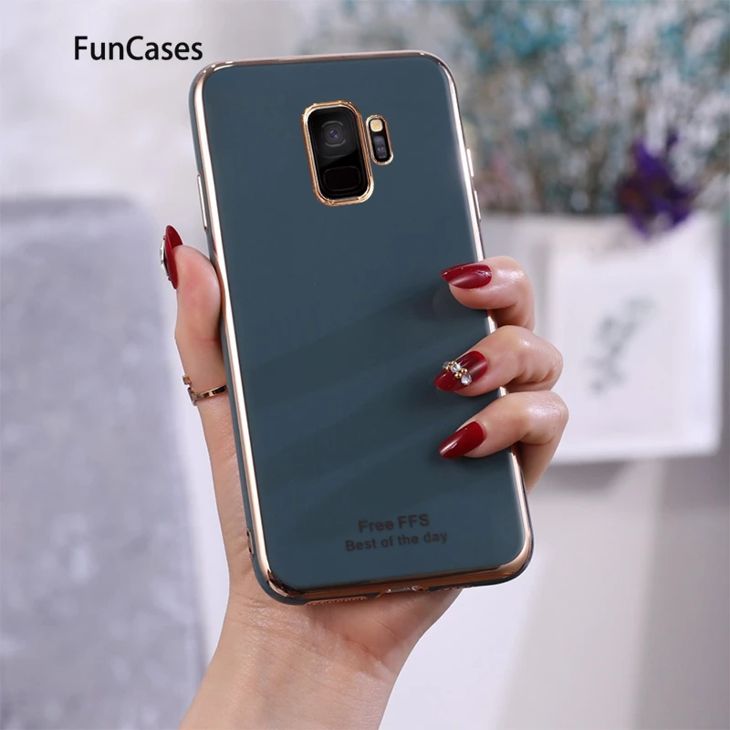 Чехлы для мобильных телефонов Samsung S9 Plus милый чехол Galaxy A50 A51 A30S A50S M10 A70 S10 + Note 10 Pro A71