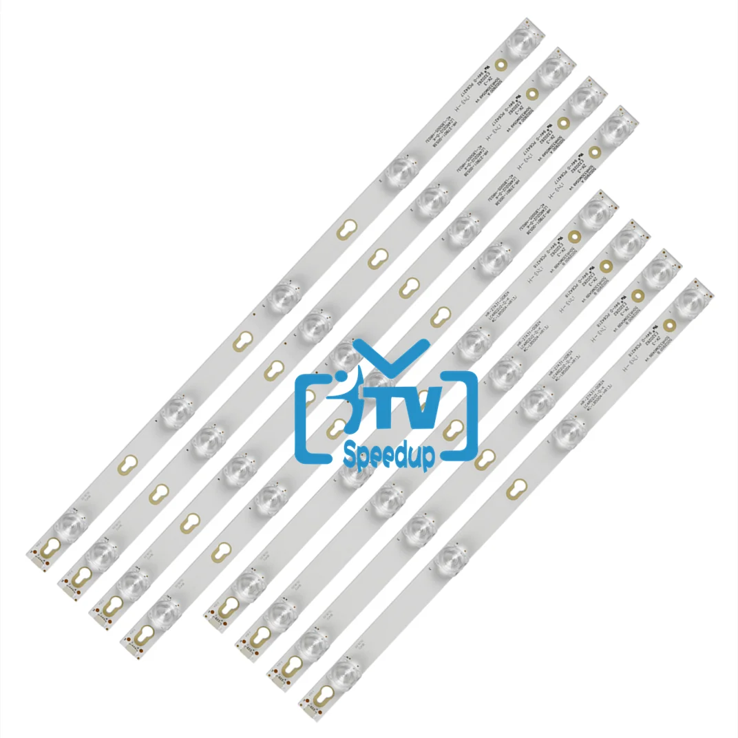 

80pcs LED strip 4C-LB5005-HR04J 50D2900AB 50HR330M04B9 50HR330M05A9 For TCL L50E5800A-UD D50A810 L50P2-UD D50A630U