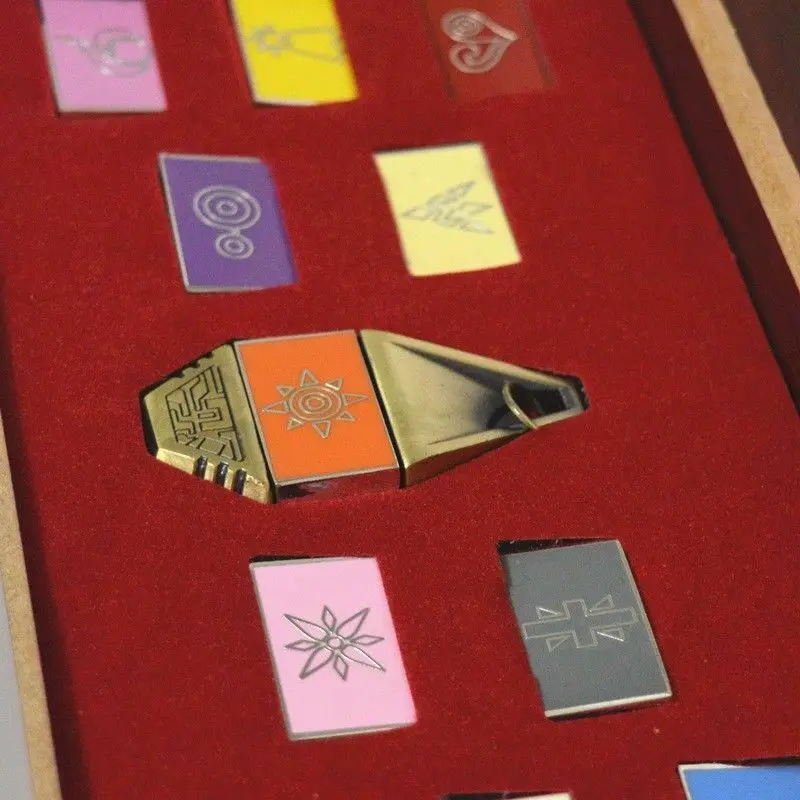 Приключение Дигимонов Тег &amp гребень эмблемы значки ожерелье с булавками брелок