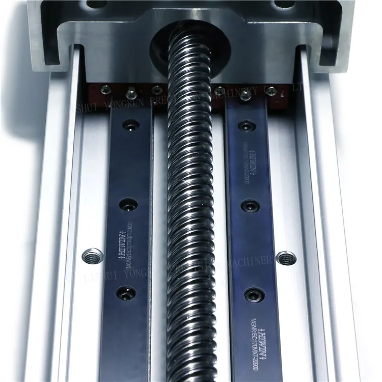 Шариковый винт xy axis скользящий стол линейный движение линейные приводы точность