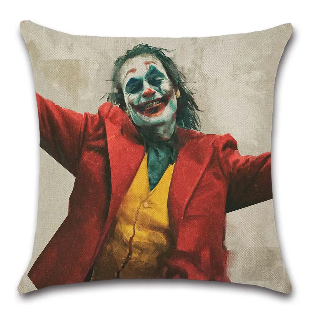 Наволочка для подушки с рисунком из фильма смех и грустный человек Джокер украшение домашний диван стул