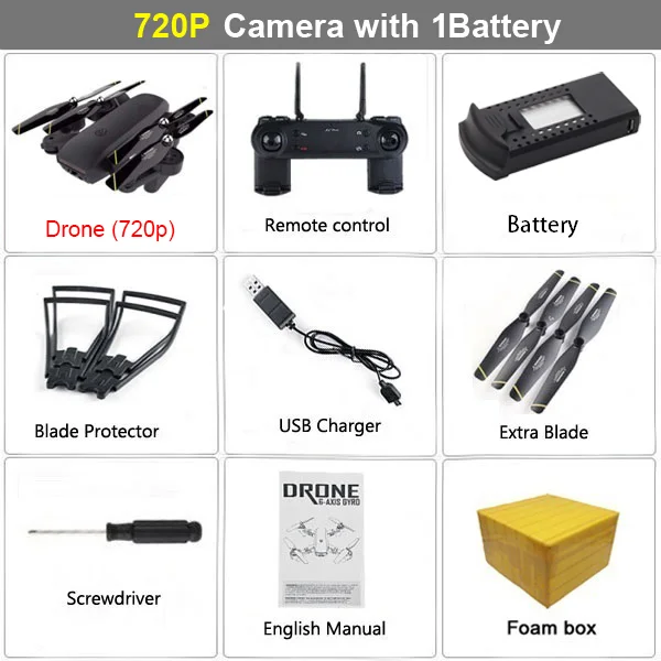 720P Black 1B FB LAUMOX M70 FPV Дрон оптический с 4K HD камерой Дрон wifi следует за мной Вертолет радиоуправляемый Дрон Радиоуправляемый квадрокоптер Дрон VS SG906 - Цвет: 720P Black 1B FB