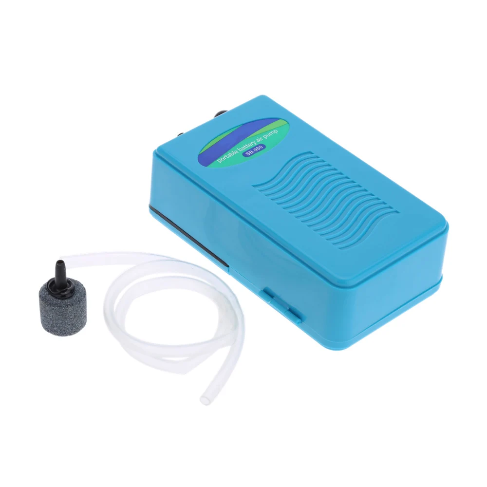 Портативный аквариумный воздушный насос Макс. 2л/мин кислородный наружный