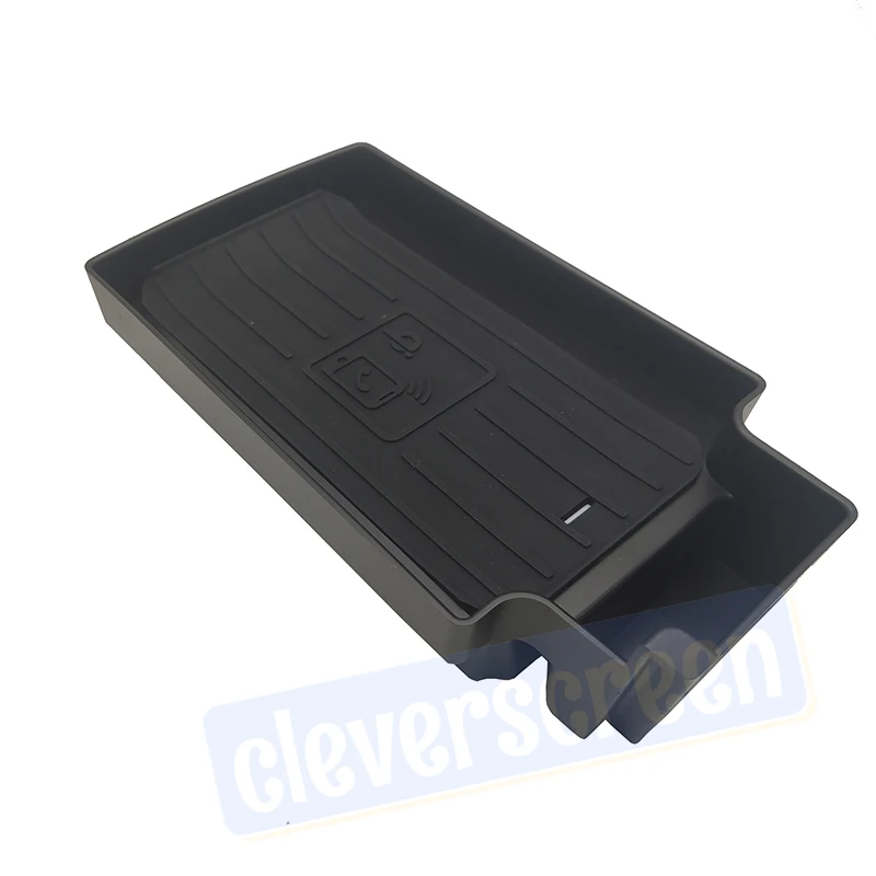 wireless charger for audi q3 2014 2018 cordless charging board armrest box phone holder for iphone charge case free global shipping
