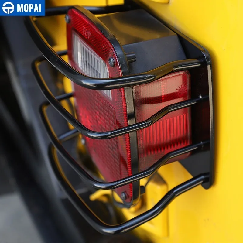 Капоты фар MOPAI для Jeep Wrangler 1997 2006 защитная крышка заднего фонаря TJ автомобильные