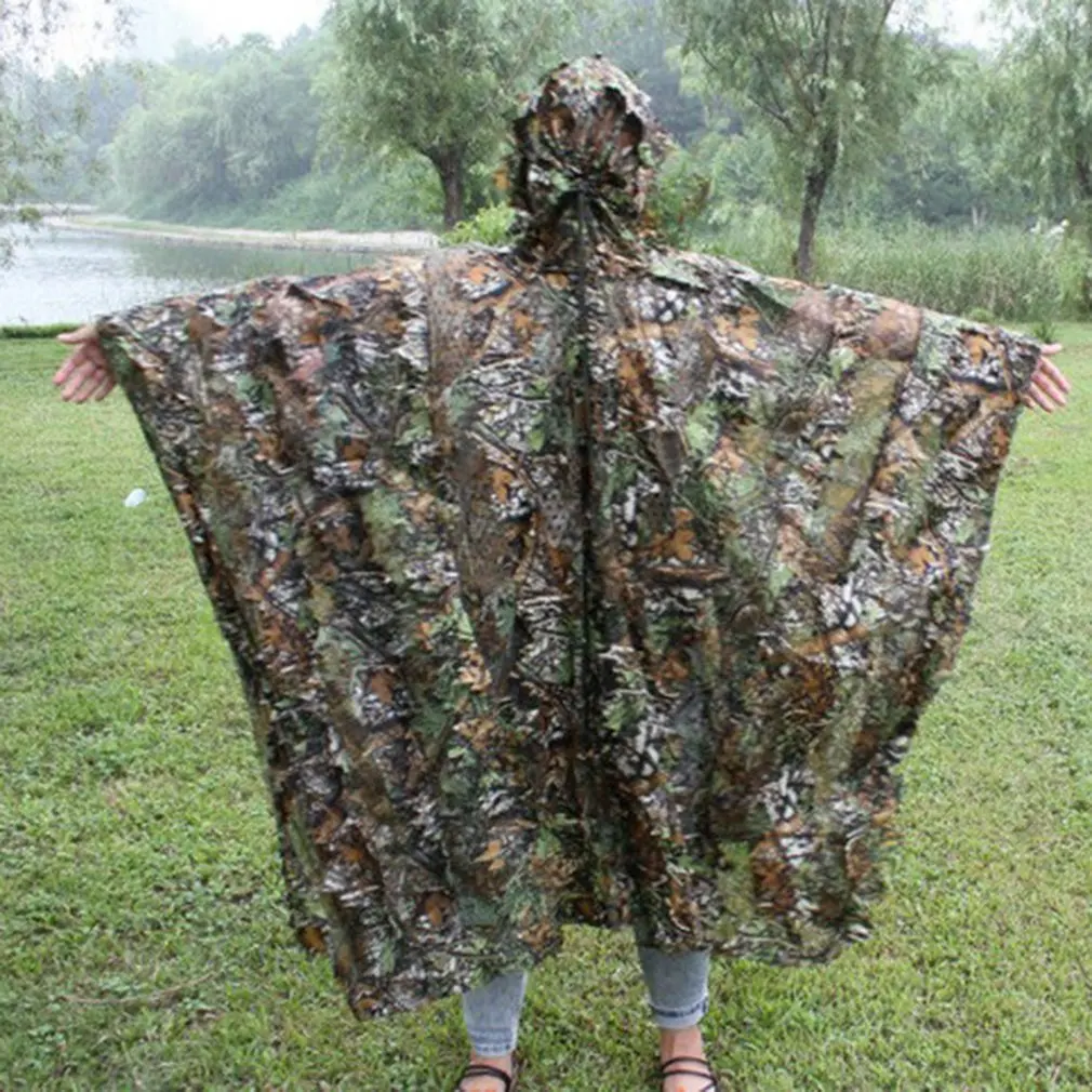 Камуфляжная одежда для охоты с 3D Кленовым листом Bionic Ghillie Yowie снайперская куртка