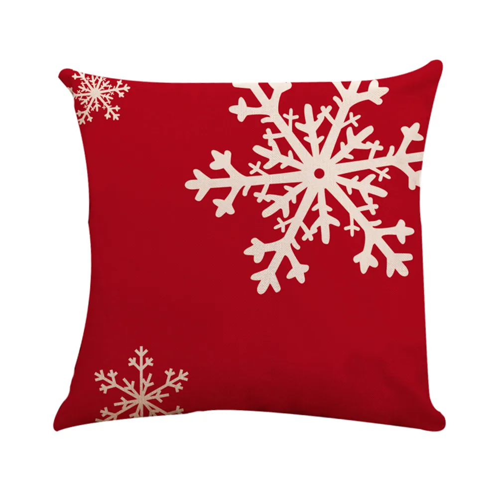 Рождество наволочки Санта Клаус для подушек Декоративные полиэстер диванных