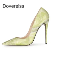 dovereiss fashion womens shoes summer new elegant blue sexy stilettos heels pumps sexy office lady party shoes 43 44 45 46 47