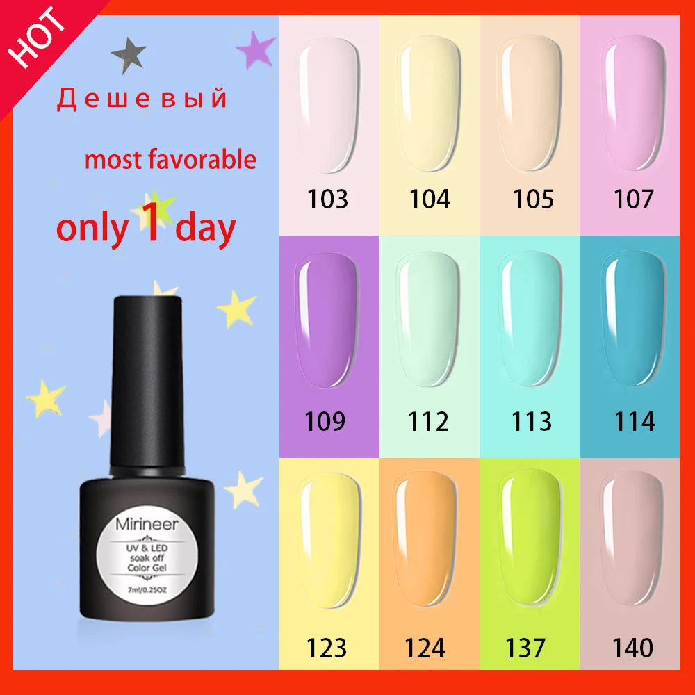 Мерцающий полуперманентный Светодиодный УФ лак Блестящий Матовый верхний все