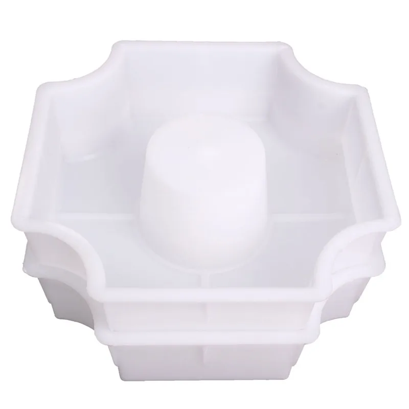 

DIY Path Maker Middle Of Hole SHape Garden Path Concrete Plastic Brick Mold Paving Pavement Walkway Molds