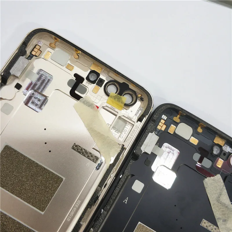 Cubierta de bater&iacute;a de Metal Original para Oneplus 5 A5000, carcasa trasera con lente de c&aacute;mara + bandeja de tarjeta SIM + botones laterales-4