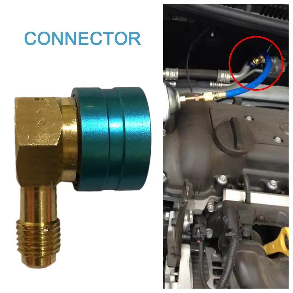 Переходник R1234YF на R134a с низкой стороны для быстрой смены автомобильного