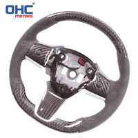 100 real carbon fiber steering wheel compatible for tesla model 3