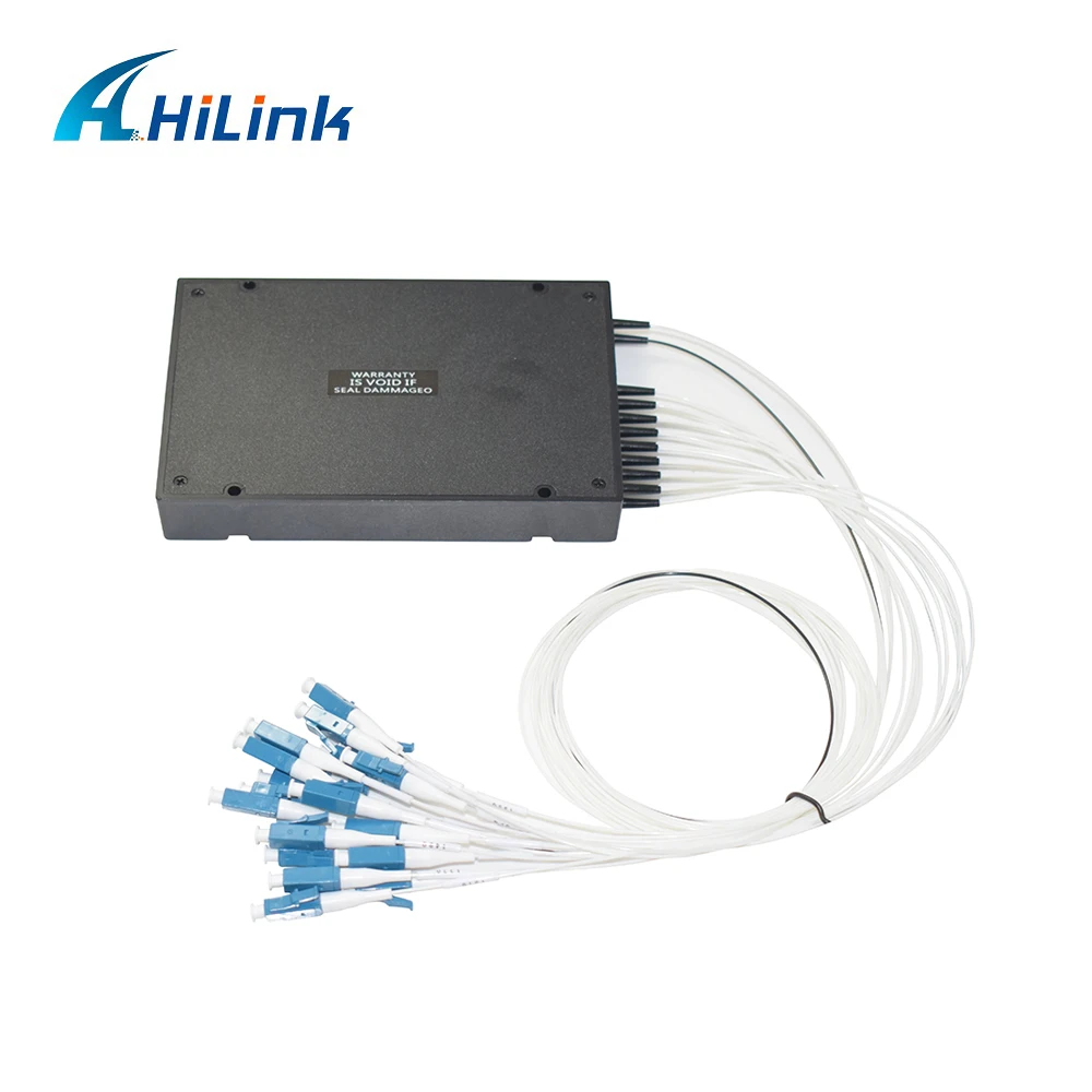 Бесплатная доставка! 16CH CWDM MUX DEMUX одиночное волокно 1270 ~ 1610nm ABS 0 5 m LC UPC с коробкой в