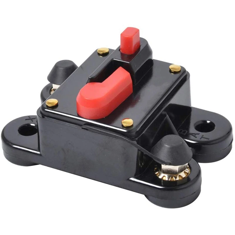 Предохранитель сброса держатель 50 Ампер Водонепроницаемый Автоматический