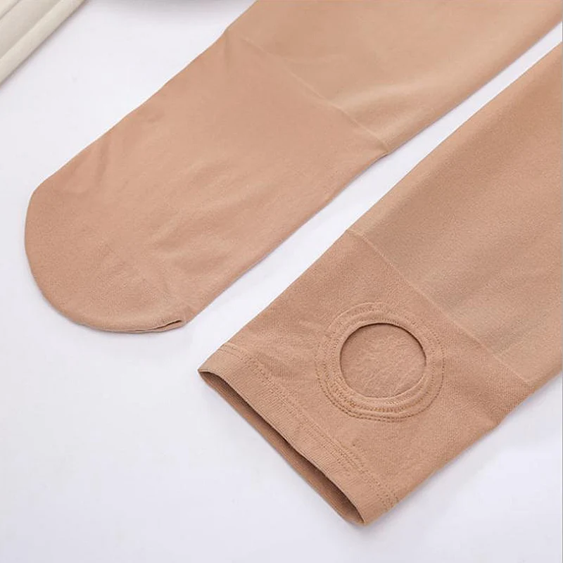 120D толстые мягкие флисовые с бархатными теплыми стройнящими ногами Колготки